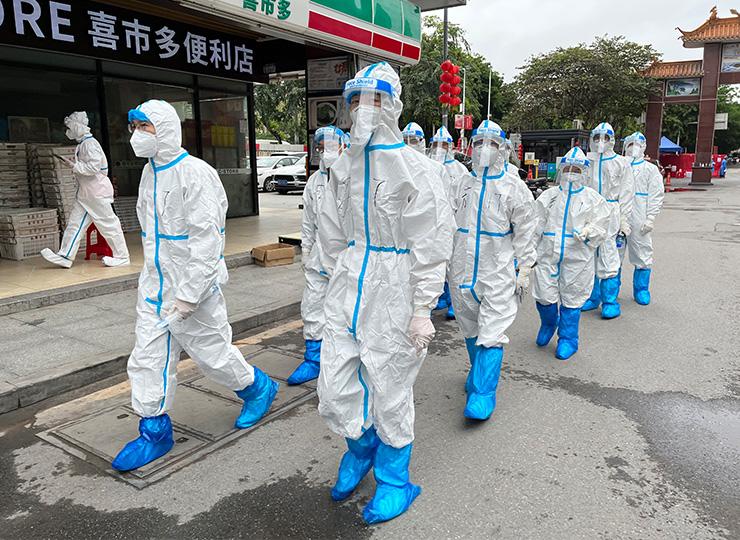 集团党员助力广州疫情封控区，，筑牢抗疫“长城”