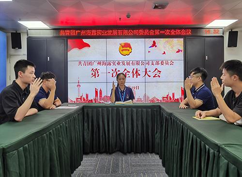 凝聚青春奋斗实力，，，集团团支部正式成立！！